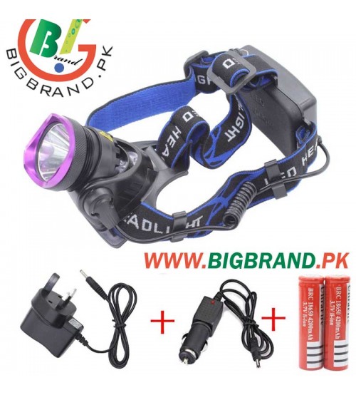 Rechargeable 5000LM LED 3-Modes Head Lamp